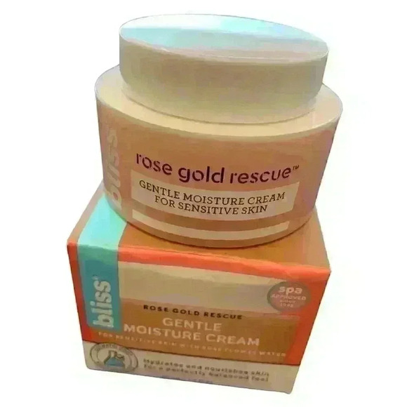 Bliss‎ Rose Gold Rescue Rose Water Moisturizer - NEW - Picture 3 of 3